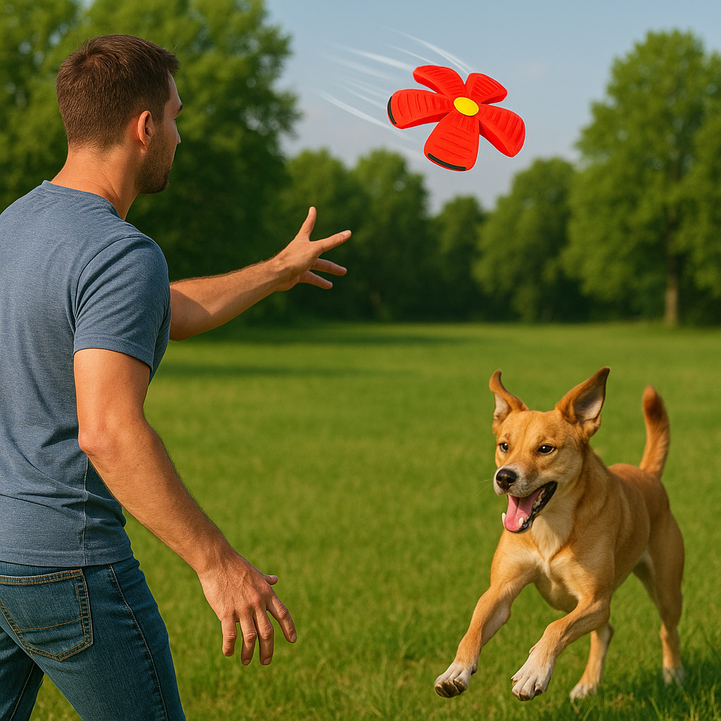 Magiczna Piłko-Frisbee – Zmienia kształt w locie