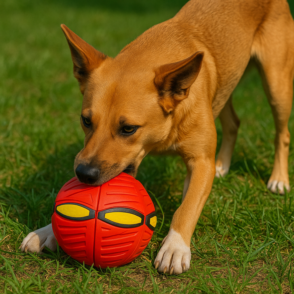 Magiczna Piłko-Frisbee – Zmienia kształt w locie